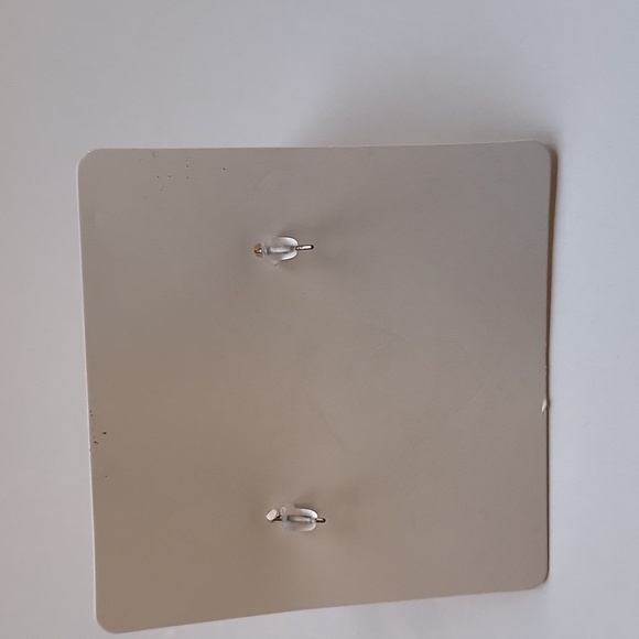 Small Gold Tone Hammered Fashion Hoops - Picture 2 of 4